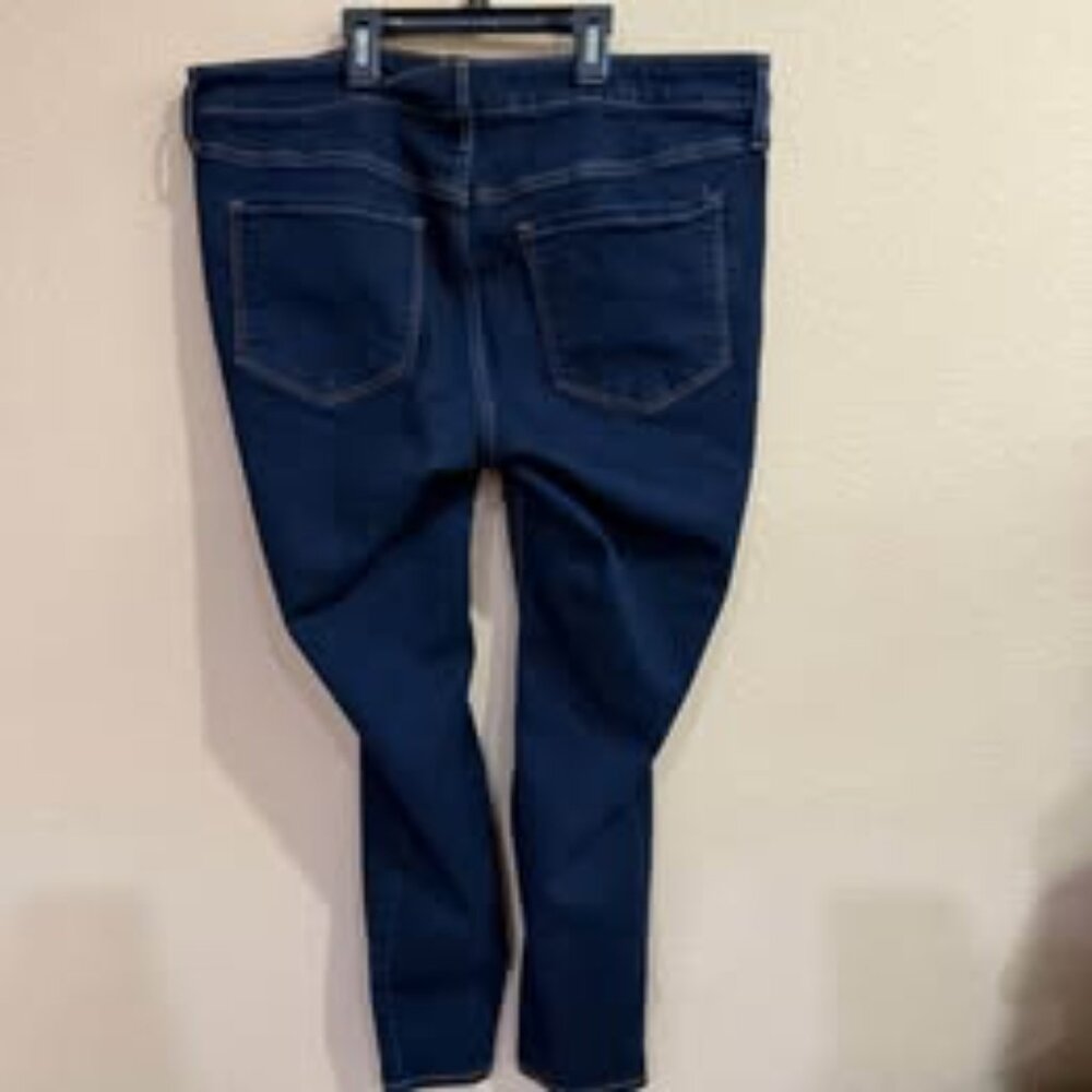 Old Navy Mid-Rise Rockstar Super Skinny Jeans Size 14 - Picture 2 of 3